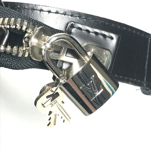 LOUIS VUITTON N41161 Damier Graphite Grimo Travel Bag Hand Bag Duffle Bag Black - Picture 6 of 16